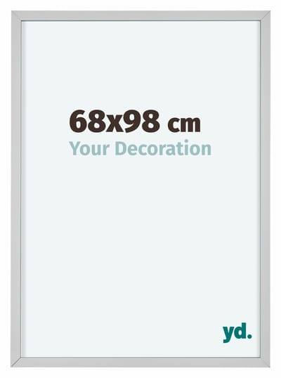 Your Decoration - Fotolijst 68x98 cm - Aluminium - Wit - Virginia