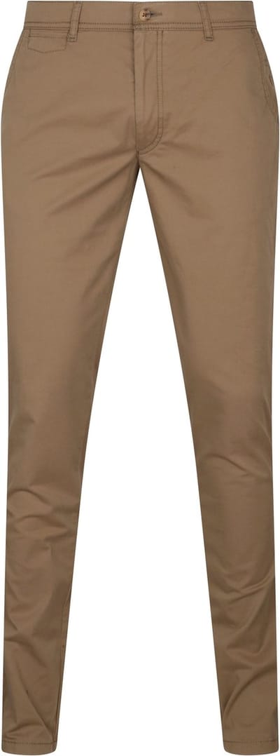 Suitable Plato Chino broek Khaki - Maat 50 - Heren - Mannen broeken
