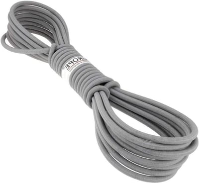 Rubberen touw - Spanband touw - Dekzeilen Bevestigen - Buitengewoon Slijtvast - 8 mm 50 m - Grijs