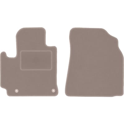 Beige voormatten voor: Toyota RAV4 II 2WD 3-deurs (2001-2005)
