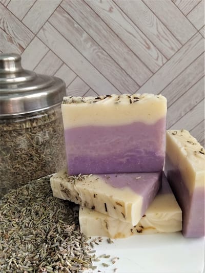 Soapluscious Lavendel Zeep - Handgemaakt - 125 gram - Biologisch