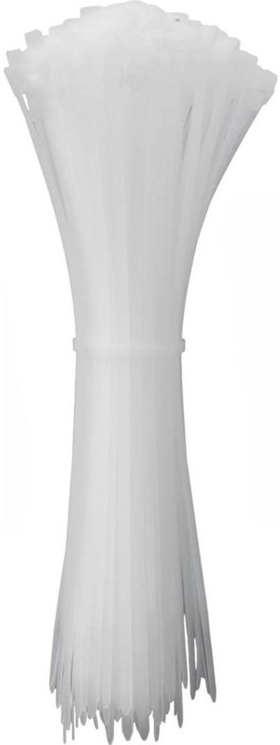 Quadrios 24CA337 24CA337 Kabelbinder 450 mm 4 mm Wit UV-gestabiliseerd 100 stuk(s)