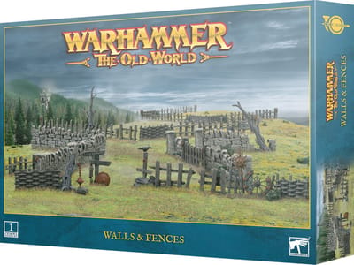 Bordspellen Games Workshop Warhammer ToW - Murs et Clotures