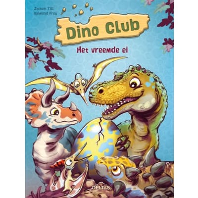 Dino club - Het vreemde ei Kleurboeken