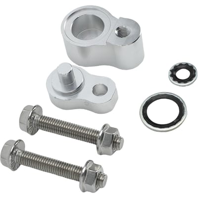 Kit de blocage de climatisation arrière Terminateur de ligne Kit d'élimination de climatisation en aluminium avec joint d'étanchéité HNBR gray