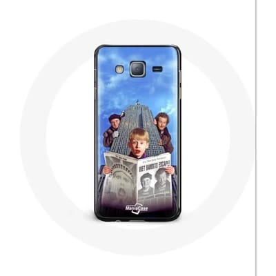 Hoesje voor Samsung Galaxy J7 Home Alone Mom Ik heb het vliegtuig weer gemist