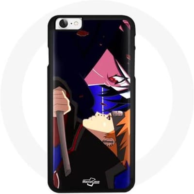 Hoesje - Maniacase - Iphone 4 - Itachi Uchiha Tegen Pain - Anime - Hard