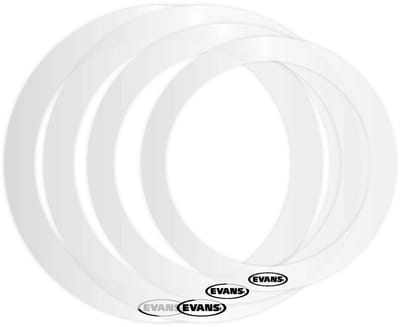 Evans E-Ring Pack Rock 10",12",14",16" - Accessoire voor drumvellen