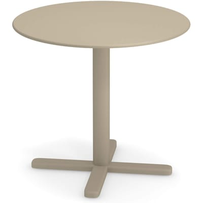 Emu Darwin tafel rond - taupe - Ø 80