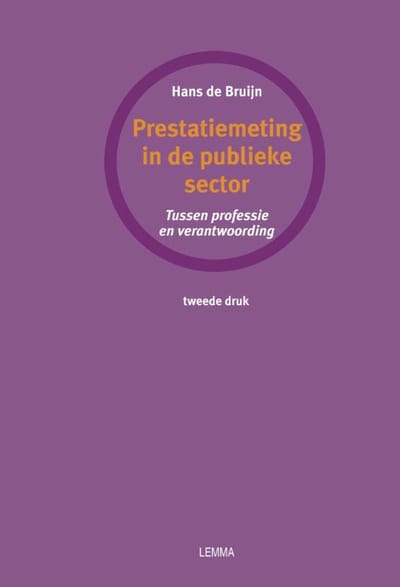 Prestatiemeting In De Publieke Sector - J.A. de Bruijn