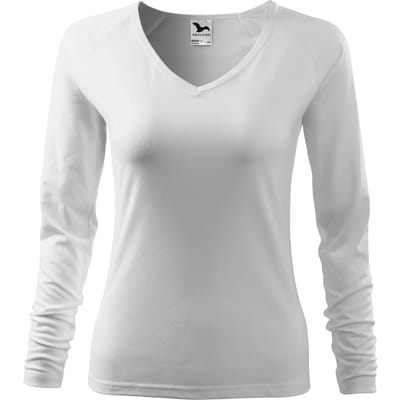 Dames-T-shirt met lange mouwen Malfini Elegance 127