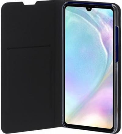 Bigben Connected, Hoesje geschikt voor Huawei P30 - Folio, Zwart