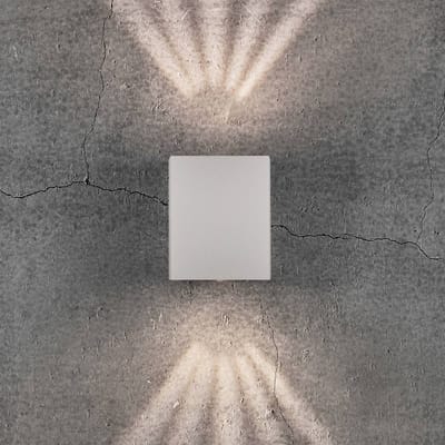 Nordlux Canto kubi2 49711001 LED-buitenlamp (wand) LED 12 W Wit