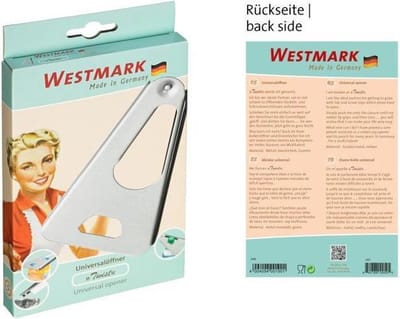 Universal opener »Twist« retro-look  Fles en blikopener