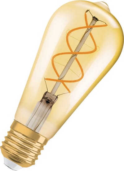 OSRAM 4058075269965 LED-lamp Energielabel G (A - G) E27 Ovaalvormig 5 W Warmwit (Ø x l) 64.0 mm x 140.0 mm 1 stuk(s)