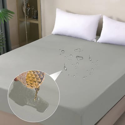 Solidchoice - Waterproof Matrasbeschermer 120x200 cm - Ademend en Incontinentie Bescherming