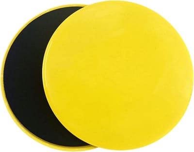 Oefening Glijschijven - Core Sliders - Kracht Training - Antislip Ontwerp - 2 Stuks - Zwart
