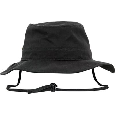 Flexfit - Angler Bucket hat / Vissershoed - Zwart