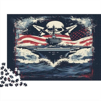Houten Puzzel - Legpuzzel Volwassenen - Ontspanning Thuis - Unieke Vormen - 1000 Stukjes - Stijl 8