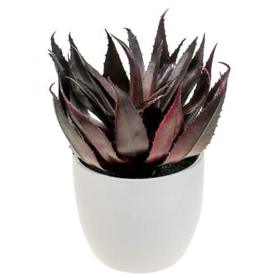 Aloë Vera Kunstplant in Pot Decoratieve Plant Groen H20cm