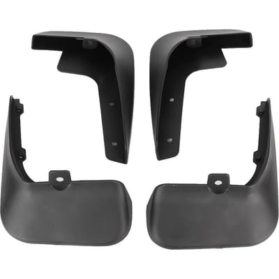 4 Stuks Auto Accessoires Auto Spatlappen Spatborden Vervanging Geschikt voor Nissan NV200 2010 2017 black