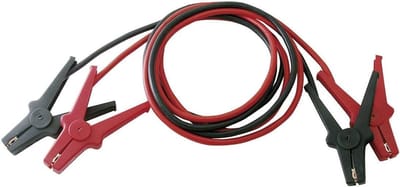 Startkabels - Autostarter Accukabels - Accu Starten - Aluminium Kopercoating - 50 mm² - Zwart