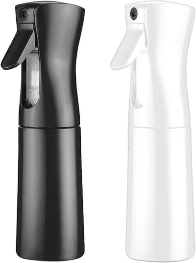 EXCITAT 2 stuks verstuivers - 200 ml - Ultrafijne drukverstuiver - Continue spray - Geschikt voor botanische producten, kapsalons, huidverzorging en reiniging