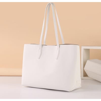 Nouveau Sac pour Femmes Sac à Bandoulière pour Femmes Grande Capacité Sac Fourre-Tout pour Femmes beige