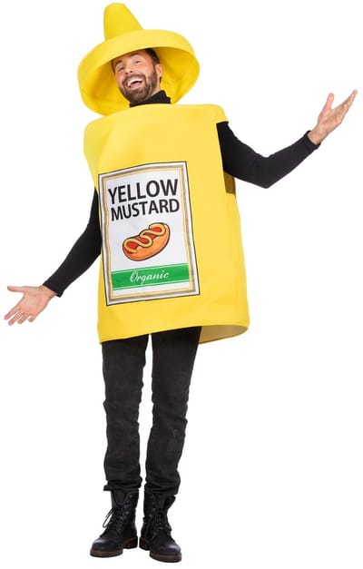 Hotdog Gele Mosterd Fles