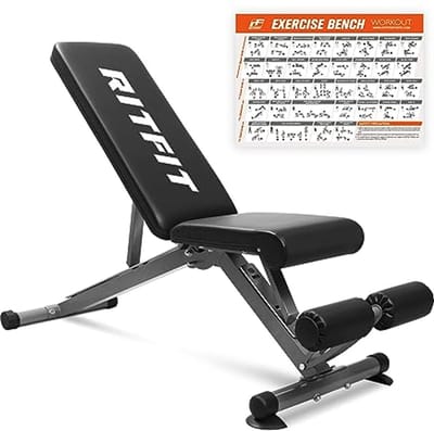 Verstelbare en Opvouwbare Gewichtsbank voor Thuisgym – Ideaal voor Krachttraining en Full Body Workouts