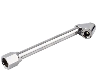 Dubbele Bandenpomp Opzetstuk met 1/4" Schroefdraad voor Auto, Vrachtwagen en Motor