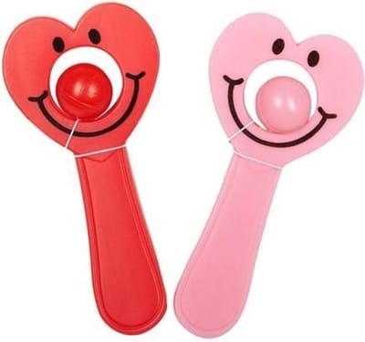20 Mini Bulls Eye spelletjes roze en rood - uitdeelspeelgoed - cadeau - spelletje - kinderspeelgoed