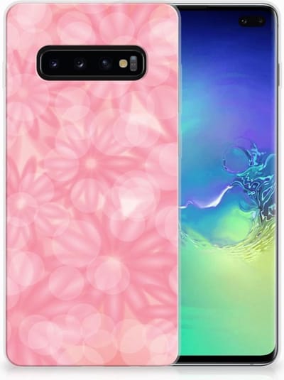 Samsung Galaxy S10 Plus TPU Case Spring Flowers