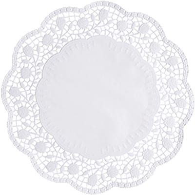 250 Taartranden rond Ø 30 cm wit