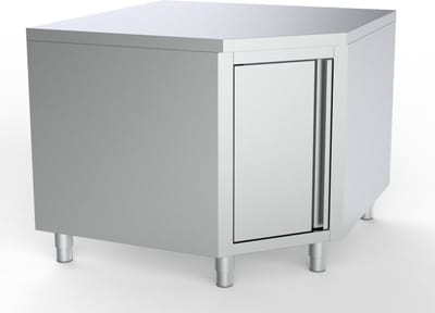 WERKTAFEL HOEK MET DEUR 1000/1000 VOOR 600MM TAFELS | 7333.0288