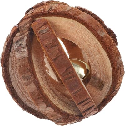 Knaagdier Speelgoed - Houten Speeltjes - Tanden Slijpen - Natuurlijk Materiaal - 5.5 x 5.5 cm - Niet gespecificeerd