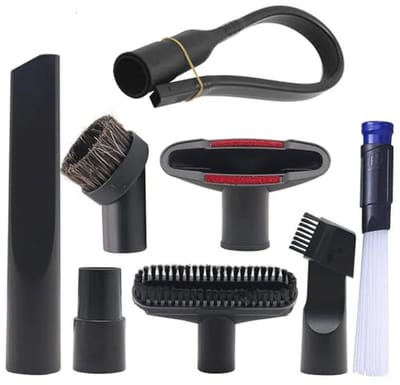 Shop Stofzuiger Bijlagen Borstels Set van 8 - Voor 1 1/4 inch en 1 3/8 inch Accessoires