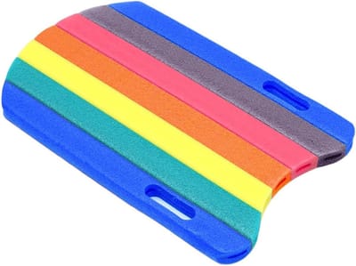 Zwemplank Kinderen - Zwemhulpmiddel Drijver - Zwemtraining Verbeteren - Uniform Drijfvermogen - 47 x 29 x 25 cm - Blauw