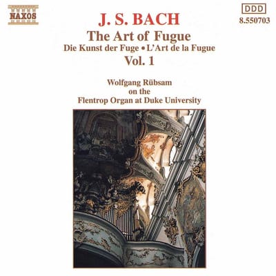 Wolfgang Rübsam - J.S. Bach: Art Of Fugue 1 (CD)