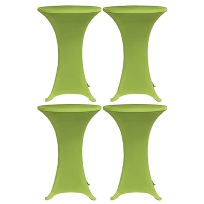 vidaXL - Tafelhoes - stretch - 4 - st - 60 - cm - groen