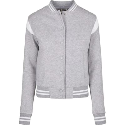 Urban Classics - Organic Inset College jacket - XS - Grijs