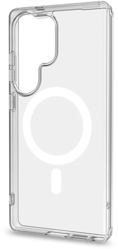 Celly Gelskin Magnetic Samsung Galaxy S25 Ultra Telefoonhoesje Transparant