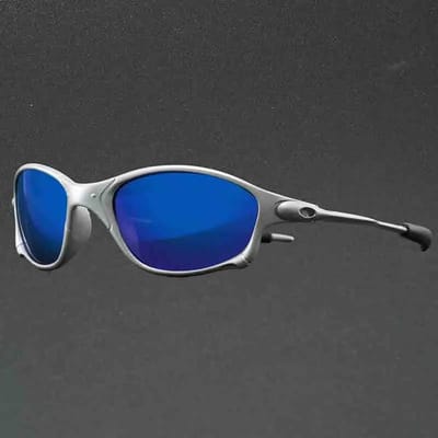 1 Paire Lunettes de Soleil Polarisées Cool Hommes Femmes Lunettes de Cyclisme UV400 Lunettes de Soleil de Pêche Masque de Vélo Lunettes de Cyclisme Lunettes de Vélo blue