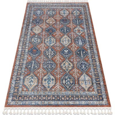 Kleden Rugsx Tapijt modern BELLE BG60A bruin / roze 80x150 cm