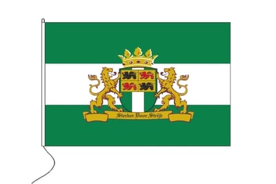 Vlag Rotterdam Sterker door Strijd 225x350cm