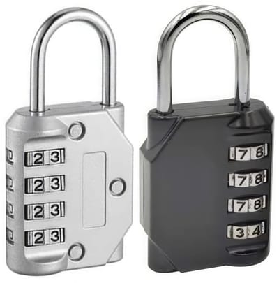 Dailygoody - Digitale Combinatielocks 2-Pack - Instelbare Code - Veiligheid voor Lockers - Handig voor Thuisgebruik - Geschikt voor Sporttassen en Ko