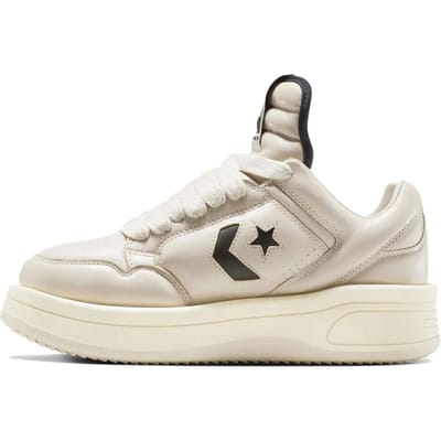 Converse Rick Owens x DRKSHDW TURBOWPN Low Pélican Baskets Unisexe Crème Noir Nuage-Crème A12062C 41 white