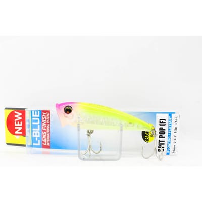 Yo Zuri Duel L Blue Spit Pop 70F drijvend kunstaas F1224-HLCL (0520) white