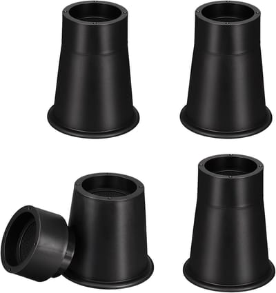 Verhoogde meubels voor optimale zithoogte, zware belasting, ronde vorm, 4 stuks (5.8 inch)