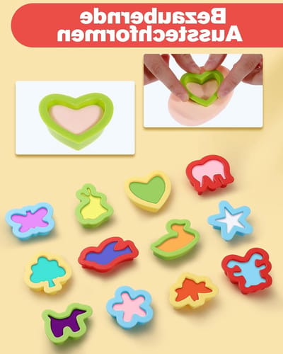 Kneedgereedschap voor Kinderen - Multifunctionele Kneedtools voor Deeg en Speelgoed, Kleurrijke Snijgereedschappen en Creatieve Activiteiten